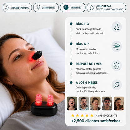 LuzNasal 660™ — Intranasal Red Light Therapy