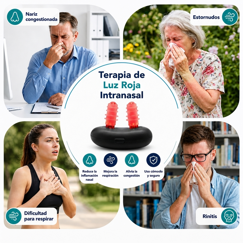 LuzNasal 660™ — Intranasal Red Light Therapy
