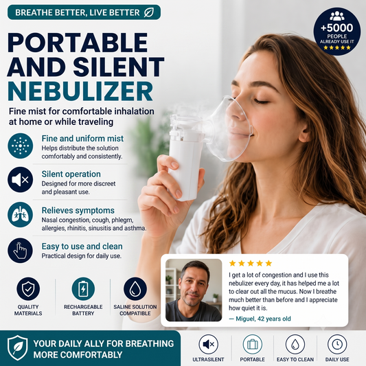 AirMist Pro™ — Portable Silent Nebulizer